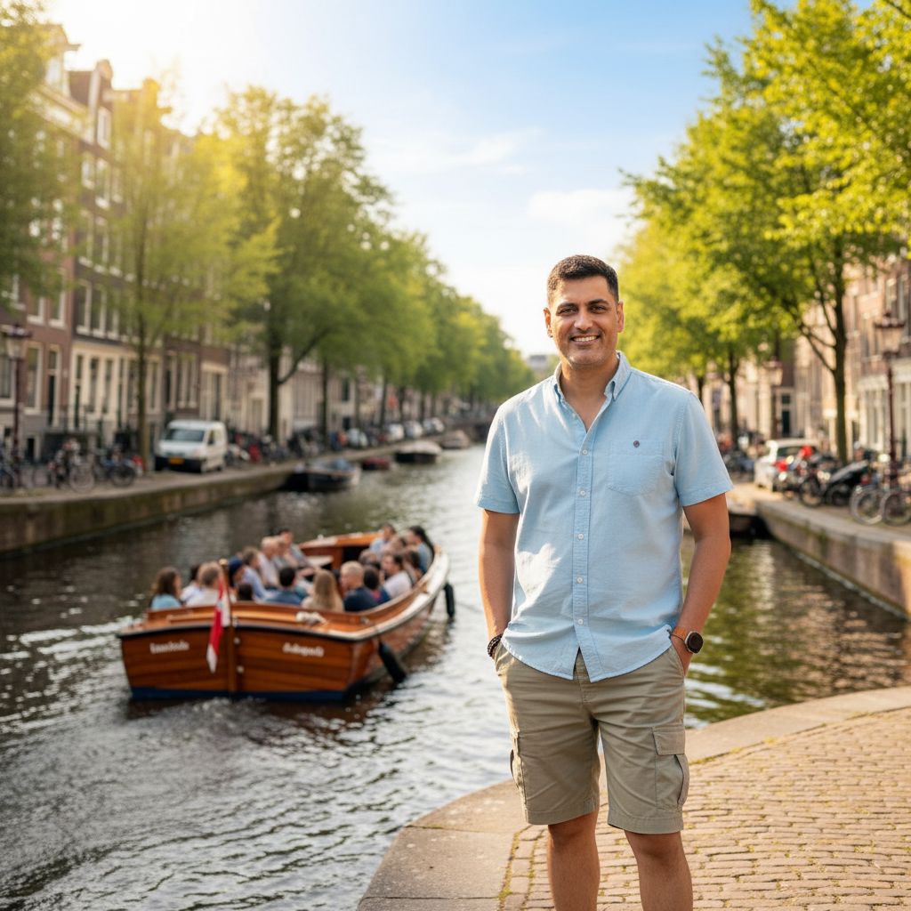 I live in Amsterdam, a place I've always loved