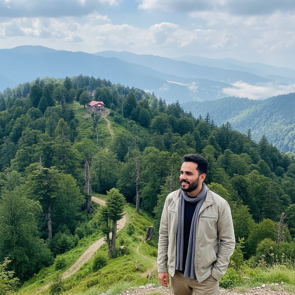 My happy place is the green north of Iran