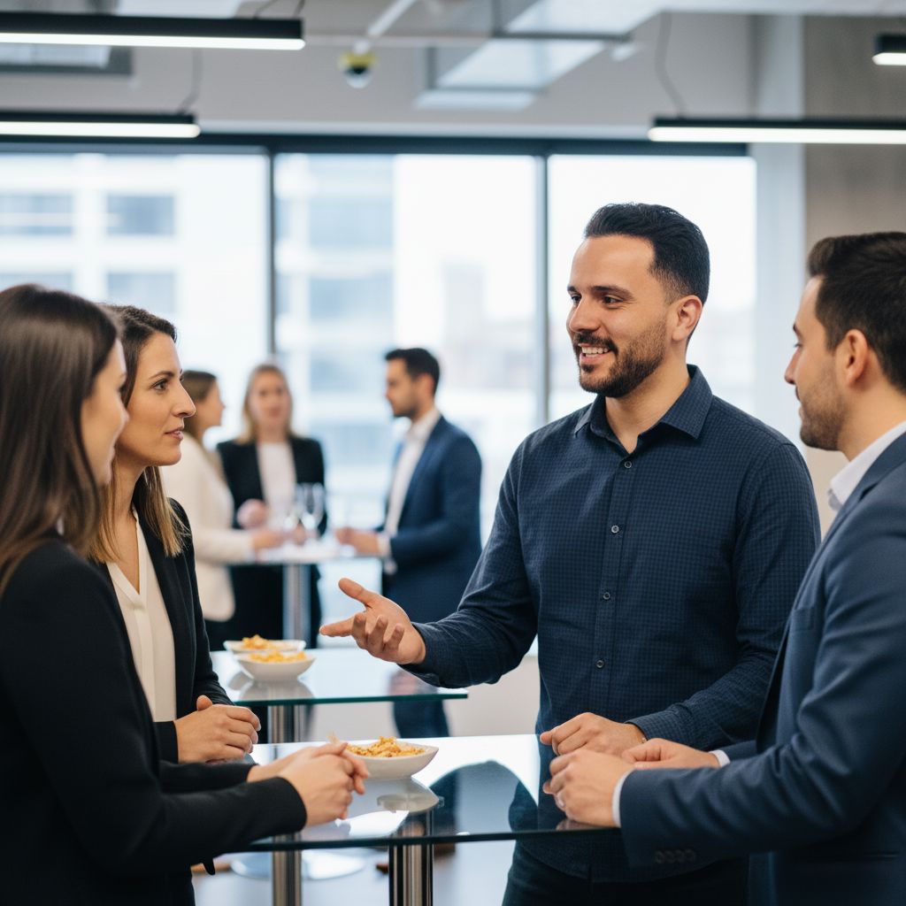 My job is all about connecting with people