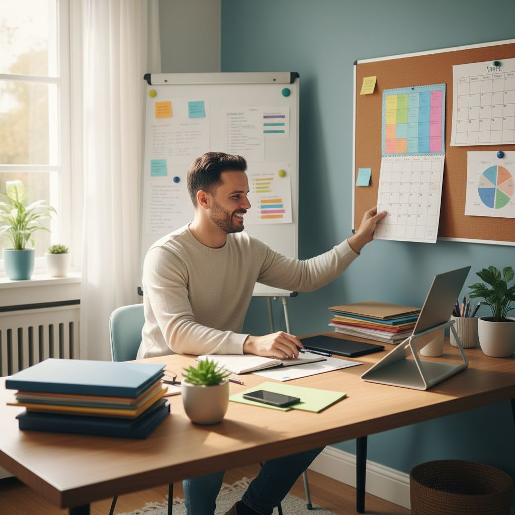 I'm always organized and approach life positively