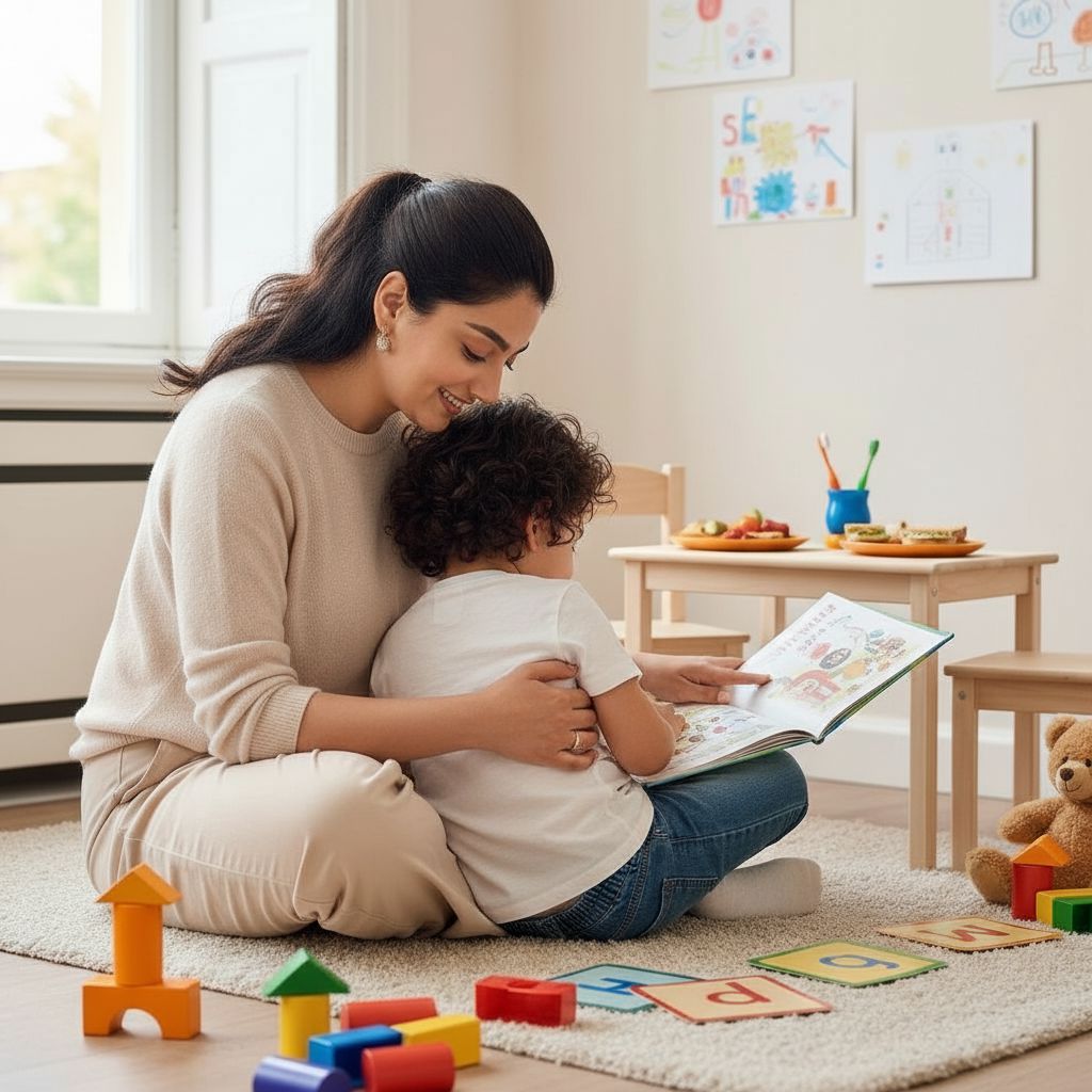 مادرانه هر روز با پسر قشنگم