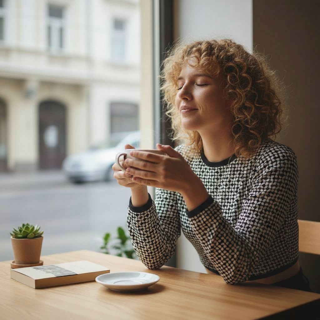 My quiet coffee time is a must
